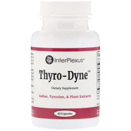 InterPlexus Inc., Thyro-Dyne, 60 капсул