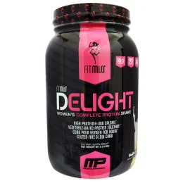 FitMiss, Delight, Протеиновый шейк для женщин - для полноценного питания, Ванильный чай, 907 г
