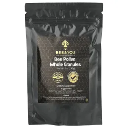 Bee & You, Цельные гранулы пчелиной пыльцы, 142 г (5 унций)