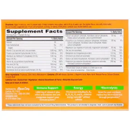 Emergen-C, Витамин C, Смесь для приготовления шипучего напитка со вкусом лайма и лимона, 1000 мг, 30 пакетиков по 0,33 унц. (9,4 г)