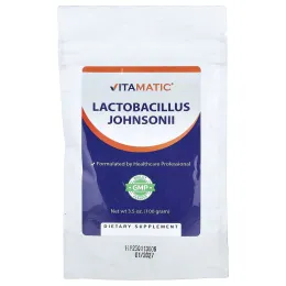 Vitamatic, лактобактерии Johnsonii, 100 г (3,5 унции)