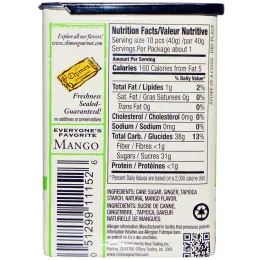 Chimes, Имбирный жвачки, манго, 56,7 г ( 2 унции)