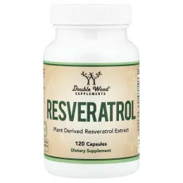 Double Wood Supplements, Resveratrol, 120 Capsules