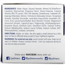 Palmer's, Skin Success with Vitamin E, Крем против исчезновения темных пятен, ночной, 2,7 унции (75 г)