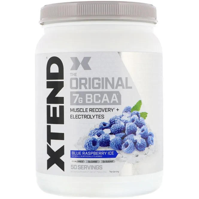 Scivation, Xtend, оригинал, лед из голубой малины, 1,5 фунта (700 г)