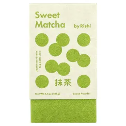 Rishi Tea, Sweet Matcha, рассыпчатый порошок, 125 г (4,4 унции)
