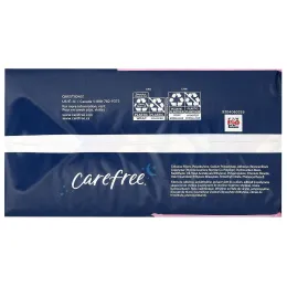 Carefree, Ultra Thin, ночные прокладки с крылышками, 28 штук