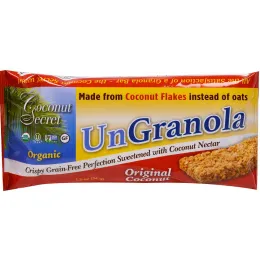 Coconut Secret, Органический Оригинальный Кокосовый Батончик Ungranola, 12 Батончиков, по 1,2 унции (34 г) каждый