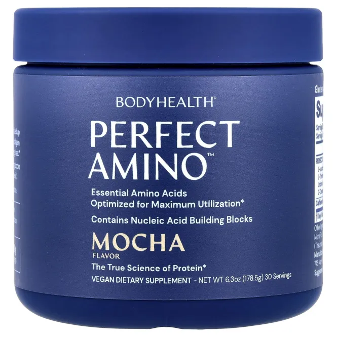 BodyHealth, Perfect Amino ™, мокко, 178,5 г (6,3 унции)
