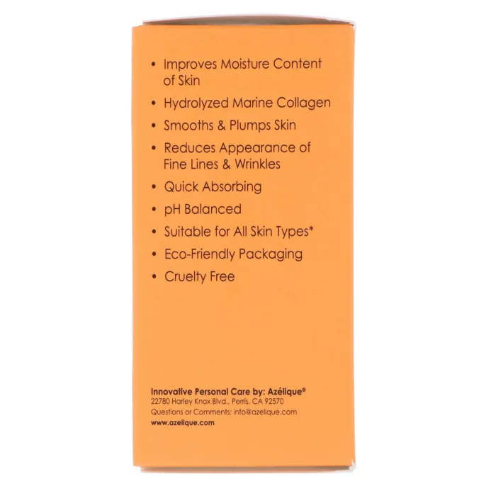 Azelique, Serumdipity, Сыворотка для лица с коллагеном, Антивозрастная, 1 ж. унц.(30 мл)