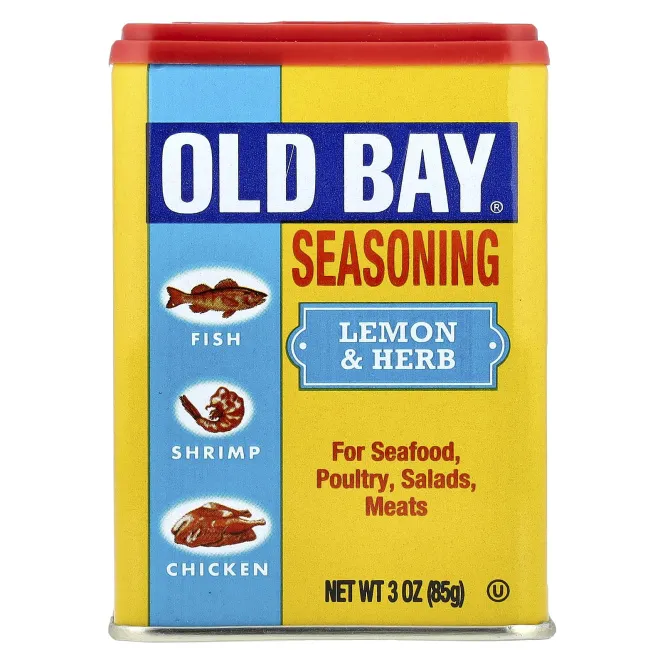 Old Bay, приправа с лимоном и травами, 85 г (3 унции)