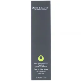 Juice Beauty, Phyto-Pigments, Flawless Serum Foundation, 20 Golden Tan, 1 fl oz (30 ml)