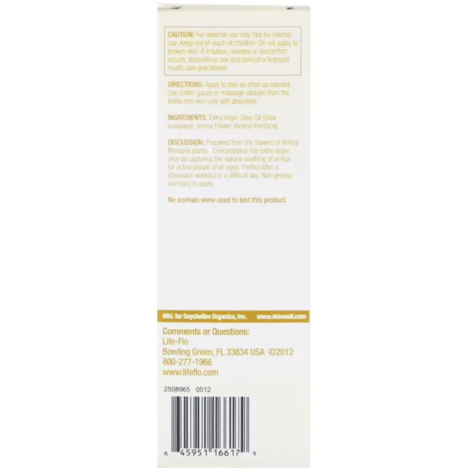 Life-flo, Arnica Oil, Joint Care, 2 fl oz (60 ml)