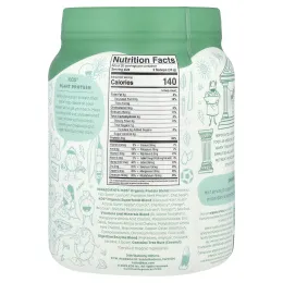 KOS, Органический суперфуд, растительный протеиновый порошок, без ароматизаторов и подсластителей, 680 г (1,5 фунта)