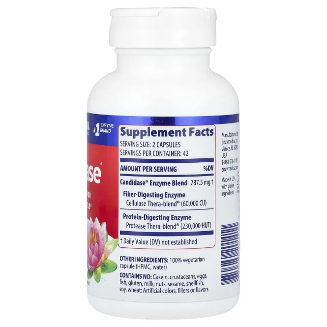 Женское здоровье Enzymedica Candidase 84 capsules