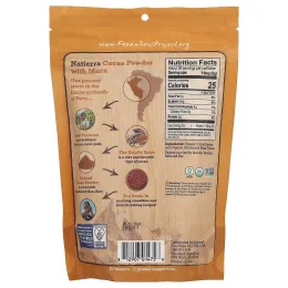 Natierra, органический какао-порошок с макой, 227 г (8 унций)