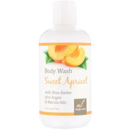 Madre Labs, Body Wash, Sweet Apricot with Shea Butter plus Argan & Marula Oils, 8.7 fl oz (257 ml)