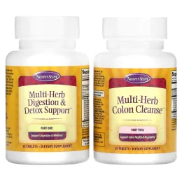 Nature's Secret, 7-дневная программа полной очистки организма, 2-фазная- полное очищение организма