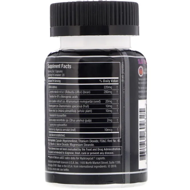 Hydroxycut, Slay от Hydroxycut, 60 капсул