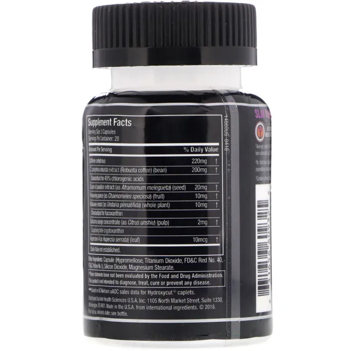 Hydroxycut, Slay от Hydroxycut, 60 капсул