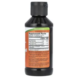 NOW Foods, жидкий хлорофилл, с повышенной силой действия, без добавок, 118 мл (4 жидк. унции)