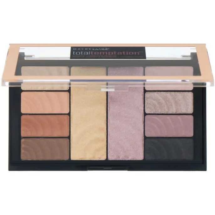 Maybelline, Палетка теней и хайлайтеров Total Temptation, 12 г