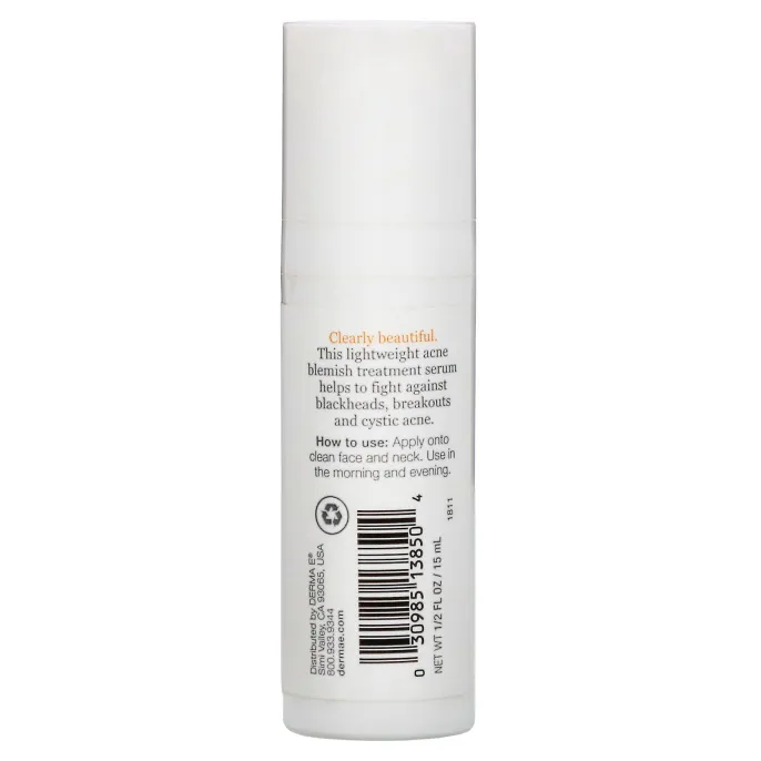 Derma E, Acne Blemish Control Treatment Serum,  0.5 fl oz (15 ml)