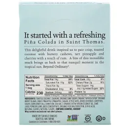 Sahale Snacks, Смесь снеков, ананас, ром, кешью и кокос, 7 пакетиков по 42,5 г (1,5 унции)