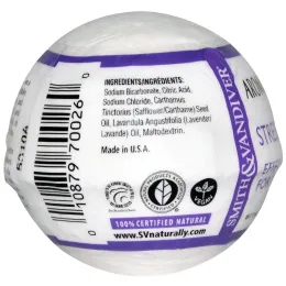 Smith & Vandiver, Соль для ванн, для снятия стресса, 2,8 унции (80 г)