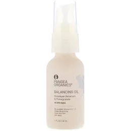 Pangea Organics, Успокаивающее масло, гималайская герань и гранат, 1 ж. унц. (30 мл)