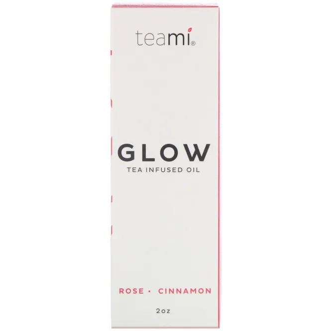 Teami, Glow, Tea Infused Facial Oil, Rose Cinnamon, 2 oz