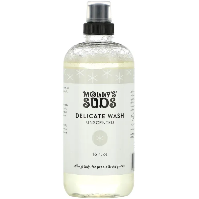 Molly's Suds, Delicate Wash, Unscented, 16 fl oz (473 ml)