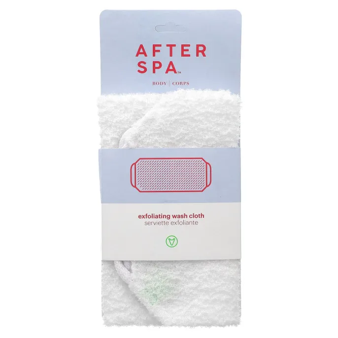 AfterSpa, Эксфолиирующая салфетка для мытья, 1 салфетка