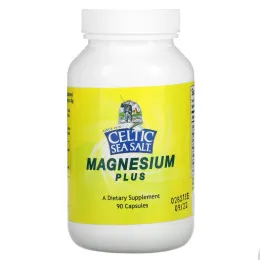 Celtic Sea Salt, Magnesium Plus, 90 Capsules