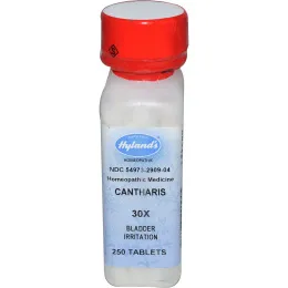 Hyland's Naturals, Шпанская мушка 30X, 250 таблеток