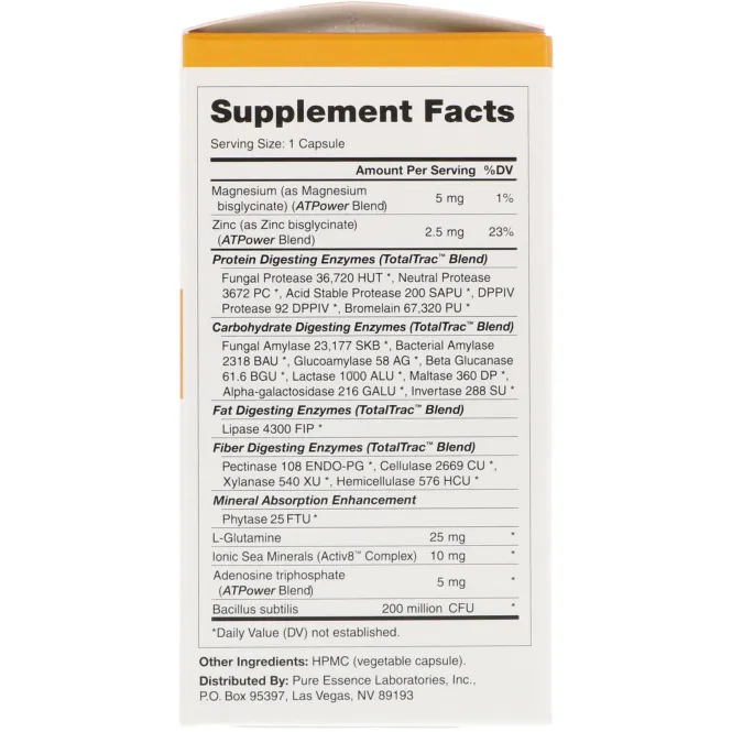 Pure Essence, Real-Zymes, средиземноморское питание, 90 капсул в растительной оболочке