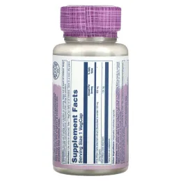 Solaray, Vital Extracts, белая ива, 600 мг, 60 растительных капсул