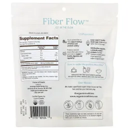 Organic Traditions, Fiber Flow™, без добавок, 12 стиков по 9 г (0,32 унции)