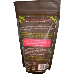 Hugo Naturals, Искрометная соль для ванны, грейпфрут и герань, 397 г (14 унций)