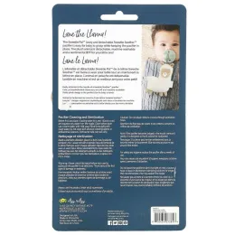 Itzy Ritzy, Sweetie Pal, силиконовая пустышка и плюшевая пустышка Lovey, от 0 месяцев, лама, набор из 2 предметов