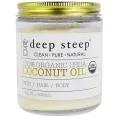 Deep Steep, USDA Organic Coconut Oil, 7 oz