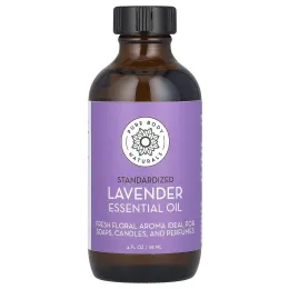 Pure Body Naturals, Эфирное масло лаванды, 118 мл (4 жидк. унц.)