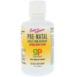 GreenPeach, Pre-Natal, Whole Food Nutrient, Natural Berry Flavor, 16 fl oz (480 ml)