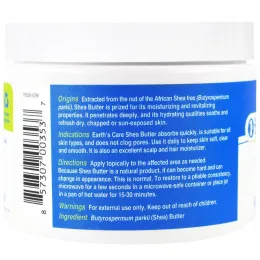 Earth's Care, Масло ши, на 100% чистое, 6 унций (170 г)