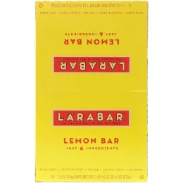 Larabar, Лимонный батончик, 16 батончиков, 1,6 унции (45 г) каждый