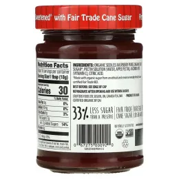 Crofter's Organic, Organic Premium Spread, малина без косточек, 283 г (10 унций)