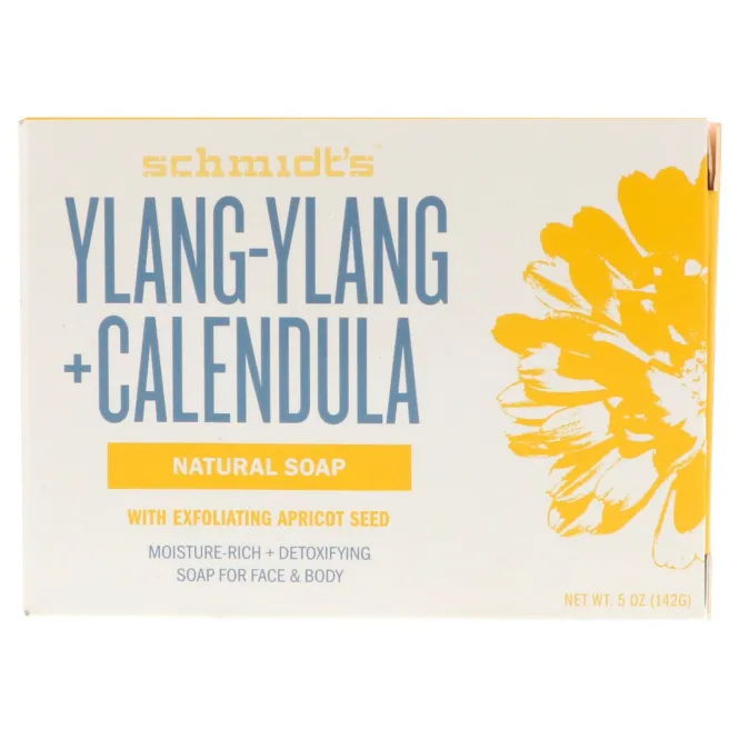 Schmidt's, Natural Soap, Ylang-Ylang + Calendula, 5 oz (142 g)