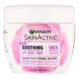 Garnier, SkinActive, Soothing 3-in-1 Moisturizer with Rose Water, 6.75 fl oz (200 ml)