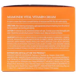 Mamonde, Vital Vitamin Cream, 1.69 fl oz (50 ml)