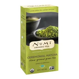 Numi Tea, Органический церемониальный зеленый чай, 1,06 унции (30 г)